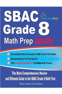 SBAC Grade 8 Math Prep 2020-2021