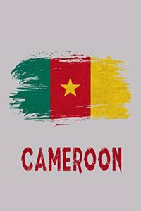 Kamerun Flagge Notizbuch