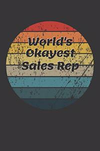 World's Okayest Sales Rep Notebook