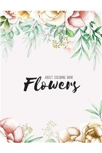 Flowers Coloring Book