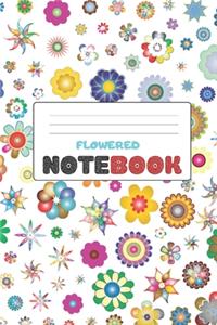 Flowered Notebook
