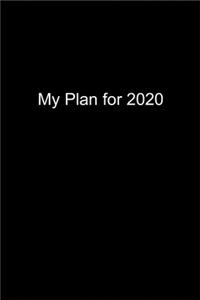 My Plan for 2020