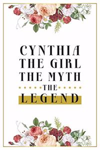 Cynthia The Girl The Myth The Legend