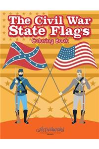 Civil War State Flags Coloring Book