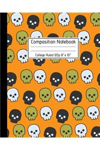 Composition Notebook College Ruled 120p 8