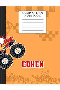 Compostion Notebook Cohen