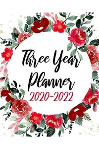 2020-2022 Three Year Planner