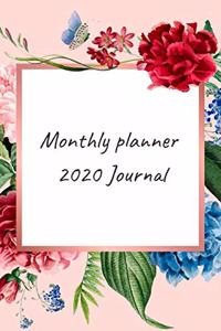 Monthly planner 2020 Journal