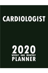 Cardiologist 2020 Weekly and Monthly Planner