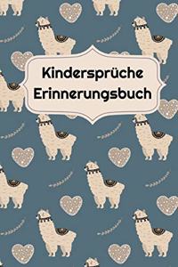 Kindersprüche Erinnerungsbuch