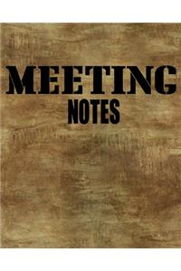 Meeting Notes