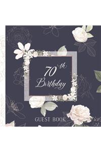 70th Birthday Guest Book