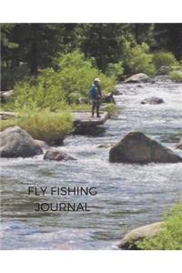 Fly Fishing Dot Grid Journal