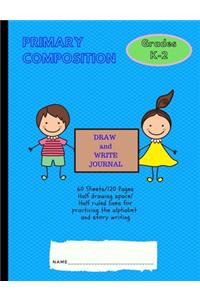 Primary Draw and Write Composition Journal Grades K-2