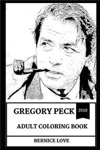 Gregory Peck Adult Coloring Book