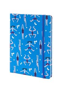 Swimming - Lawrence Slater - Lined/Plain/Dot Grid