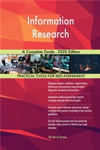 Information Research A Complete Guide - 2020 Edition