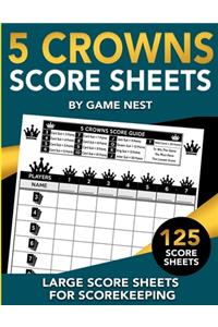 5 Crowns Score Sheets