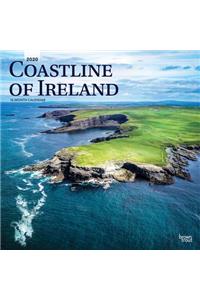 Coastline of Ireland 2020 Square Wall Calendar