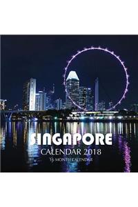 Singapore Calendar 2018