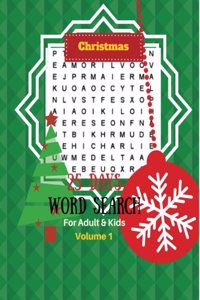 25 Days Christmas Word Search For Adult & Kids Volume 1