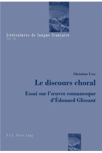 Le Discours Choral