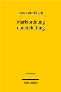 Marktordnung Durch Haftung