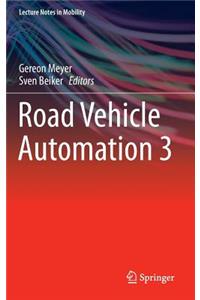 Road Vehicle Automation 3
