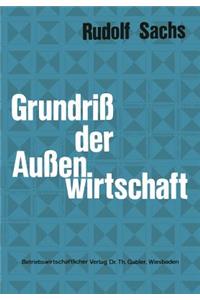 Grundriß Der Außenwirtschaft