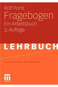 Fragebogen: Ein Arbeitsbuch