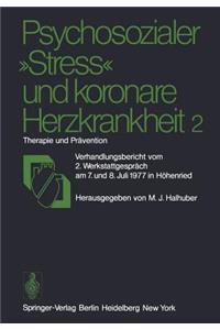 Psychosozialer "Stress" Und Koronare Herzkrankheit 2: Therapie Und Prävention