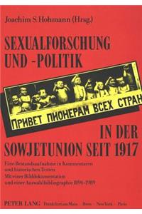 Sexualforschung Und -Politik in Der Sowjetunion Seit 1917