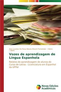 Vozes de aprendizagem de Língua Espanhola