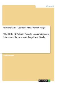 The Role of Private Brands in Assortments. Literature Review and Empirical Study