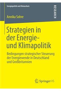 Strategien in der Energie- und Klimapolitik