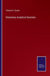 Elementary Analytical Geometry