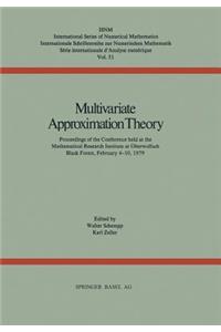 Multivariate Approximation Theory