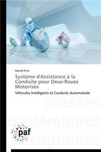 Système d'Assistance À La Conduite Pour Deux-Roues Motorisés