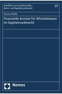 Finanzielle Anreize Fur Whistleblower Im Kapitalmarktrecht