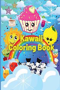 Kawaii Coloring Book