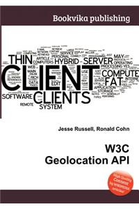 W3c Geolocation API