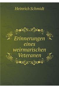 Erinnerungen eines weirmarischen Veteranen