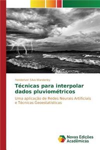 Técnicas para interpolar dados pluviométricos