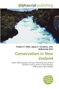 Conservation in New Zealand