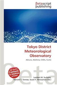 Tokyo District Meteorological Observatory