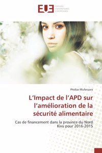 L'Impact de l'APD sur l'amélioration de la sécurité alimentaire