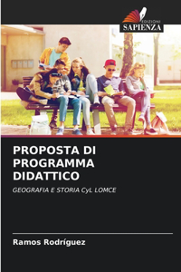 Proposta Di Programma Didattico