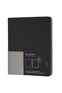 Ipad 3 And 4 Moleskine Slim Digital Black Cover With Notebook