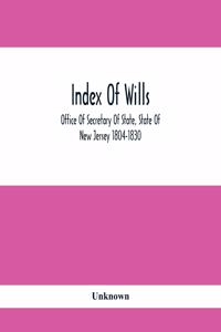 Index Of Wills