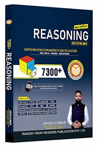 SSC Reasoning 1999 to Till Date 7300+ Typewise Questions for SSC, CGL, COP, CHSL, CAPF, Delhi Police, FCI, Railway & All Banking Exams - 2022/edition